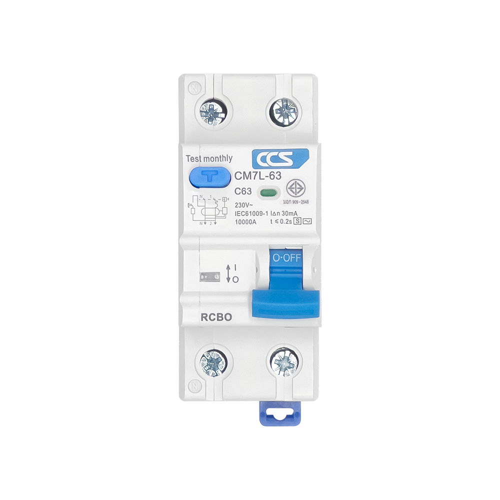 Mini Circuit Breaker CM7L-63 2P (RCBO)