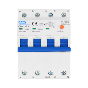 Mini Circuit Breaker CM4L-63 PRO 4P (RCBO)