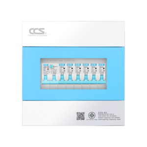 ตู้คอนซูมเมอร์ ยูนิต Consumer Unit ตู้ครบชุด 6 ช่อง กันดูด+ลูกเซอร์กิต รุ่น CCU6L-06+6 ECO