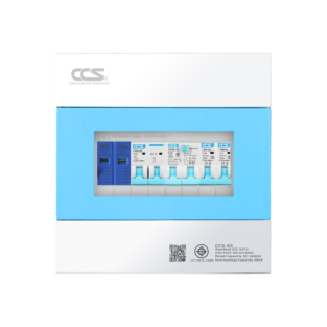 ตู้คอนซูมเมอร์ ยูนิต Consumer Unit ตู้ครบชุด 2 ช่อง กันดูด+กันฟ้าผ่า รุ่น CCU6LS-02+2